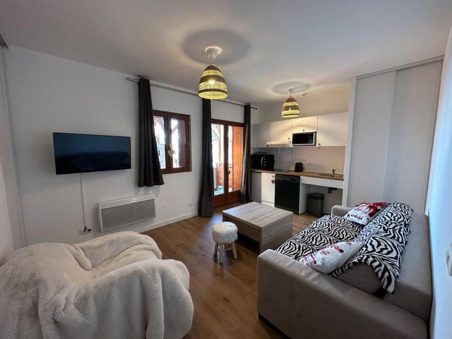 Apartamento Superbe T2 Au Pied Des Pistes Guillaumes Exterior foto