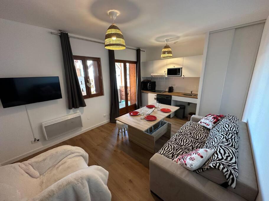 Apartamento Superbe T2 Au Pied Des Pistes Guillaumes Exterior foto